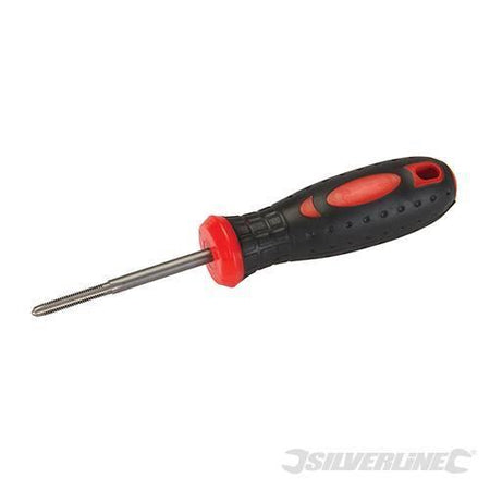 Utensile cacciavite 3,5 - 4 mm per riparare la filettatura Silverline 60 mm