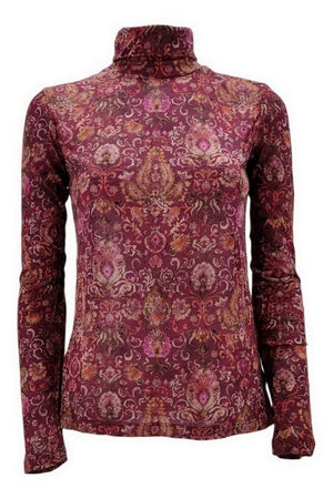Caliban T-shirt e Polo Ciclamino/bordeau da donna