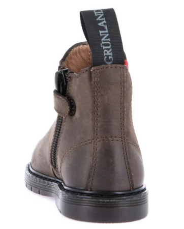 Beatles con elastico colorato marrone NILL 23 al 28 Grunland Junior