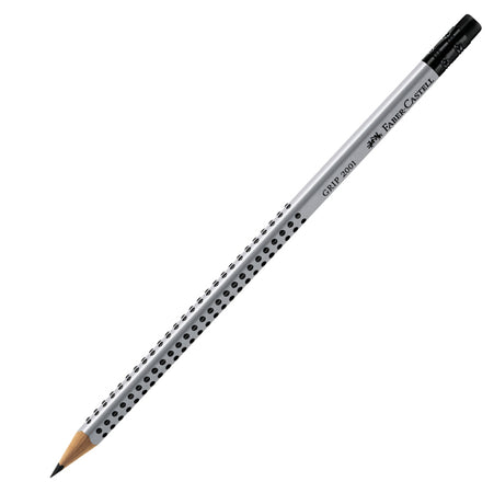 Matita Grafite Grip 2001 Hb Triangolare C/Gommino Faber Castell
