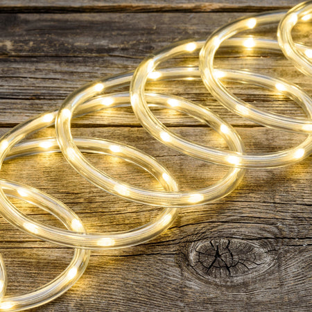 Tubo luminoso gocce led Ø10 mm per addobbi e decorazioni natalizie