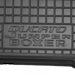 Tappetini di gomma su misura per DUCATO 3 FURGONE (2006+)