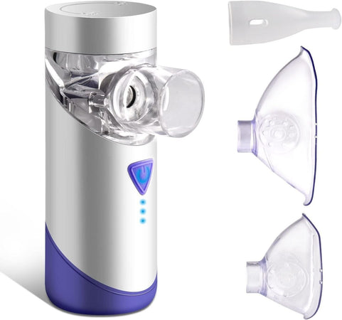 Nauotk Aerosol Portatile, Inalatore Aerosol Ultrasuoni Silenzioso Ricaricabile