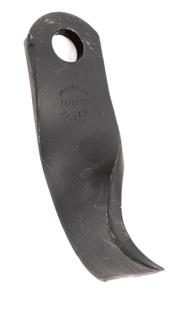 Dente per trincia girato lunghezza 160mm piatto 50x10