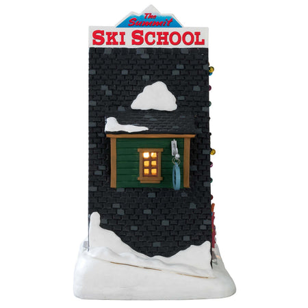 La scuola di sci Summit, edificio luminoso per villaggio di Natale in Porcellana