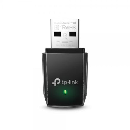 Scheda di rete Wireless - TPLink Archer T3U - Mini Adattatore Wifi N - 1300Mbps MU-MIMO - Esterno Usb