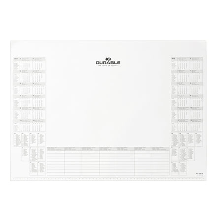 Ricambio 25Fg Con Calendario Biannuale 57X41Cm Durable