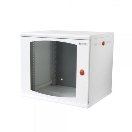 Armadio Rack 19'' a muro 13 unità sezione unica prof. 500mm Bianco