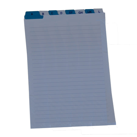 Schede Rubrica A-Z Verticale 24X17Cm E3659 Edipro