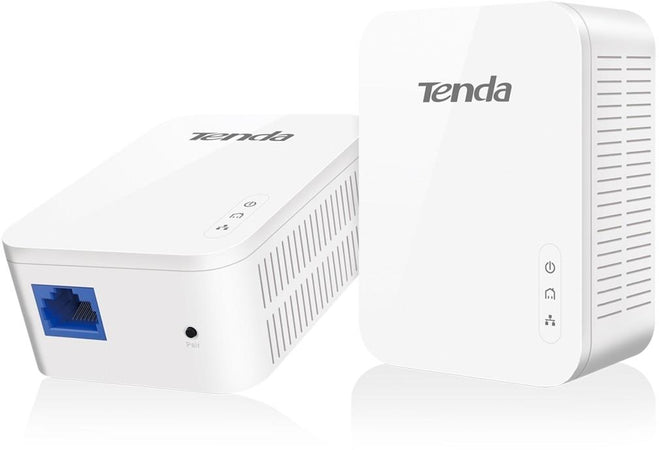 Tenda PH3 Powerline Kit 2 Adapter Up to 1Gbps + 1LAN 1GBbps