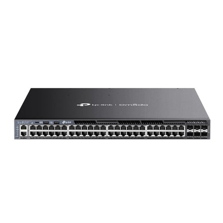 Omada Switch Managed L3 Stackable con 48 Porte Gigabit PoE+ - SG6654XHP