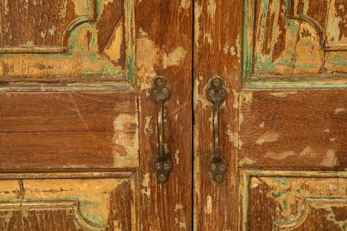 Biscottini FINESTRA CON TELAIO FINEMENTE RESTAURATA IN LEGNO MASSELLO DI TEAK