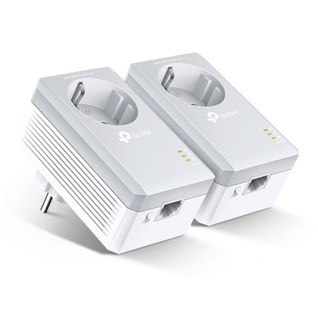 Kit 2 powerline con Shuko passante 1 port LAN TL-PA4010P KIT