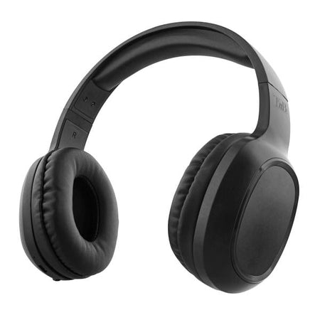 Cuffie Stereo con Microfono - Cuffia microfono Bluetooth per smartphone / tablet - Nero