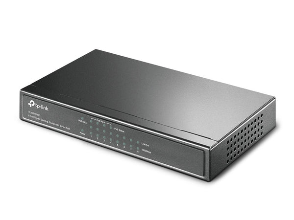 Desktop switch 8 porte gigabit 4 porte PoE 55W TL-SG1008P