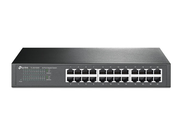 Switch 24 porte Gigabit in acciaio TP-Link TL-SG1024D
