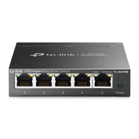 Switch Easy Smart con 5 Porte Gigabit TP-Link TL-SG105E