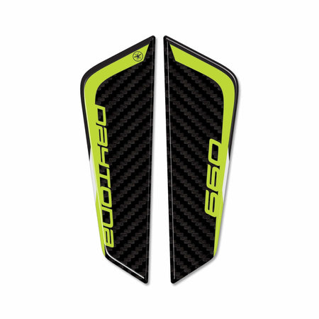 Adesivi resin 3D Protezioni Codino moto compatibili con Triumph Daytona 660 2024