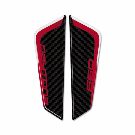 Adesivi resin 3D Protezioni Codino moto compatibili con Triumph Daytona 660 2024