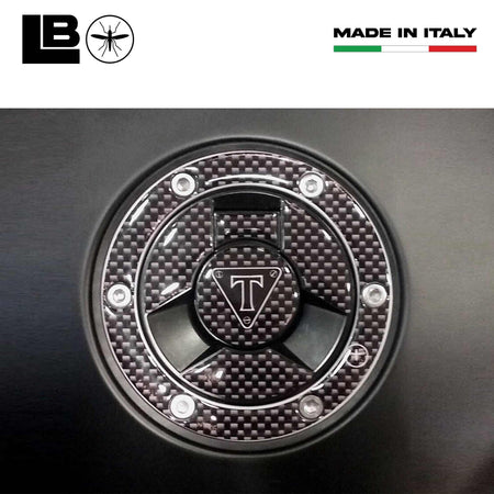 Protezione Graffi Tappo Serbatoio Adesivi In Gel 3d Per Moto Triumph dal 2016