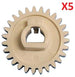 5xLower Roller Gear 27T P2035,P2055RU6-0690-000