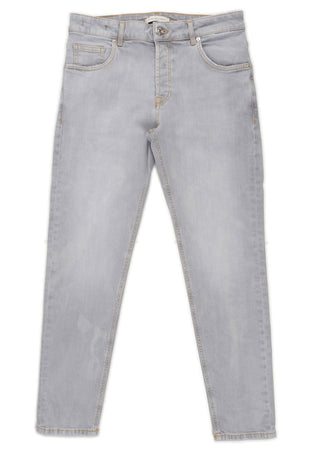 MICHAEL COAL Michael Coal - 5 Tasche Lavaggio Grigio Chiaro Capri MCDAV1228 W652C GRI da uomo