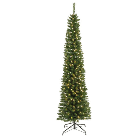 Albero di natale Slim "Pencil Pine" con Led in PVC Altissima qualità