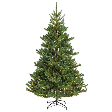 Albero di natale "Alba" con Led  in PE Effetto Real Touch + PVC Altissima qualità