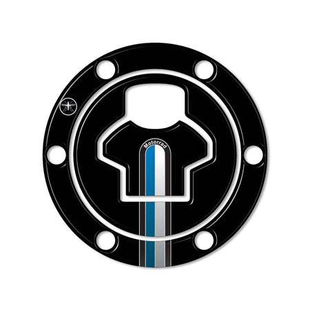 PROTEZIONE TAPPO SERBATOIO ADESIVO gel 3D NERO compatibile MOTO BMW fino al 2006