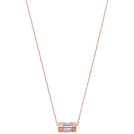 MICHAEL KORS Collana con ciondolo baguette Donna Michael Kors Holiday MKJ4951791 da donna