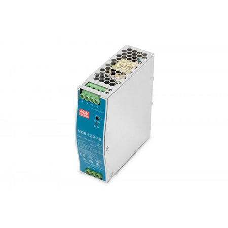 Alimentatore industriale 48V DC, 120W AC-DC, metal case, DIN rail