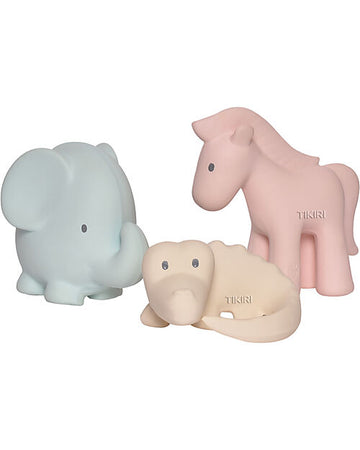 3-in-1 Sonaglio - Massaggiagengive - Gioco da Bagno - Set 3 pz - My Fi Tikiri