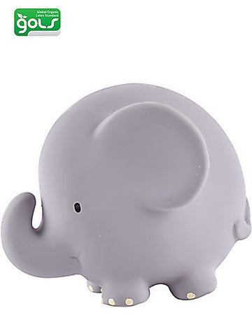 3-in-1 Sonaglio Elefante, Massaggiagengive, Gioco da Bagno, My First Tikiri
