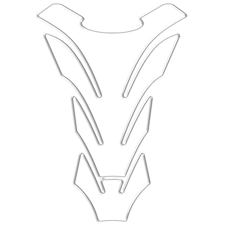 PARASERBATOIO TRASPARENTE NEUTRO  ADESIVI PER SERBATOIO MOTO IN RESINA 3D