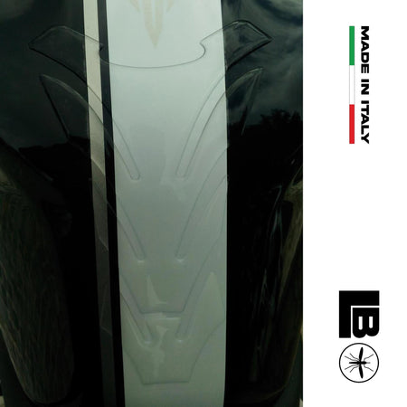 PARASERBATOIO TRASPARENTE NEUTRO  ADESIVI PER SERBATOIO MOTO IN RESINA 3D