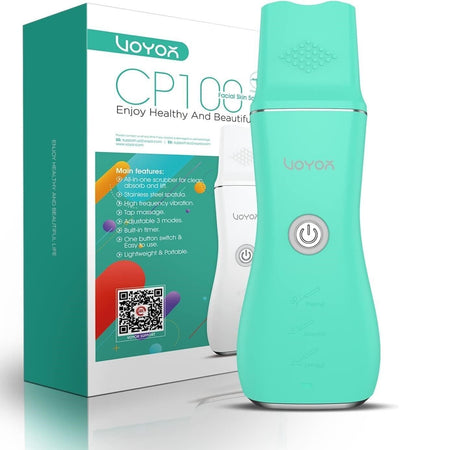 VOYOR Pulizia Viso Ultrasuoni Rimozione Delicata dei Punti Neri Skin Scrubber