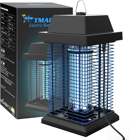 TMACTIME Lampada Antizanzare Elettrica, 20W 4500V UV Zanzariera Elettrica