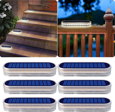 DetarZinLED Luci Solari Esterno, Luce Solare LED Esterno IP68 Impermeabili