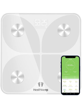 Bilancia Pesapersone Digitale con Bluetooth e App - Misura Peso Corporeo, BMI