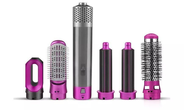 5 in 1 Styler per capelli, Spazzola per asciugacapelli, Spazzola
