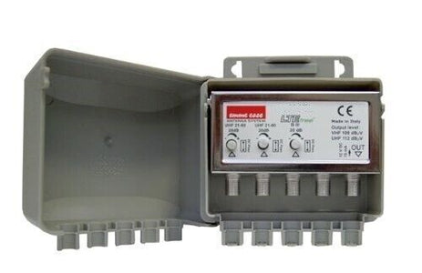 Amplificatore VHF-UHF-UHF 21-60 83520TL - BIII 30dB 108dB UHF 30dB UHF 30dB / 11
