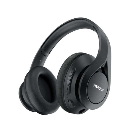 Cuffie MPOW 059 Lite BH451B, wireless e cablate, BT 5.0, nere