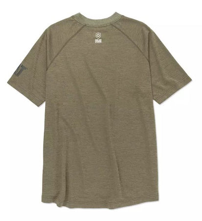 Maglietta Caterpillar CAT Lightweight Cooling S-S Crew Tee Marshland Heather