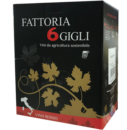 Bag In Box Merlot Igt Tre Venezie 2023 - Fattoria 6 Gigli