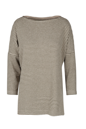 MAMA B Mama B - Maglia - 450627 - Verde/Latte da donna