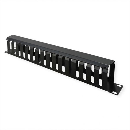 VALUE PIASTRA GESTIONE CAVI, 40X80MM, NERO