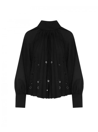 BEATRICE B BLUSA NERA Donna Beatrice b 4206romolo da donna