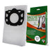 Sacchetti Microfibra x4 Adattabili per Aspirapolvere KNT4, KWD4, WD4, KWD5, WD5, KWD6, WD6, SE5.100, SE6.100