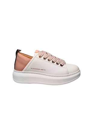 ALEXANDER SMITH Scarpe Donna Alexander Smith Wembley Woman-White Pastel Rose da donna