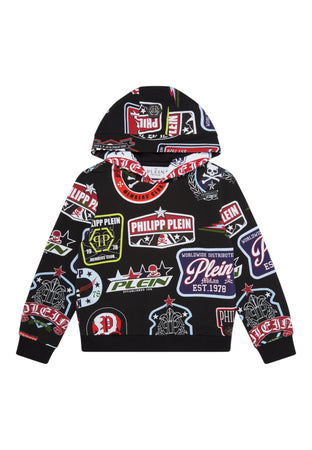Philipp Plein Felpa Bambino unisex Patches da bambino